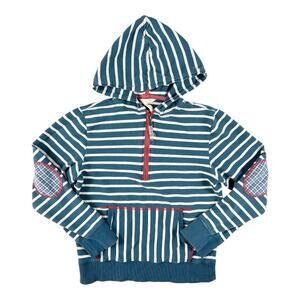 Matilda Jane + Joanna Gaines Patches and Pluck Hoodie Sweatshirt size 10